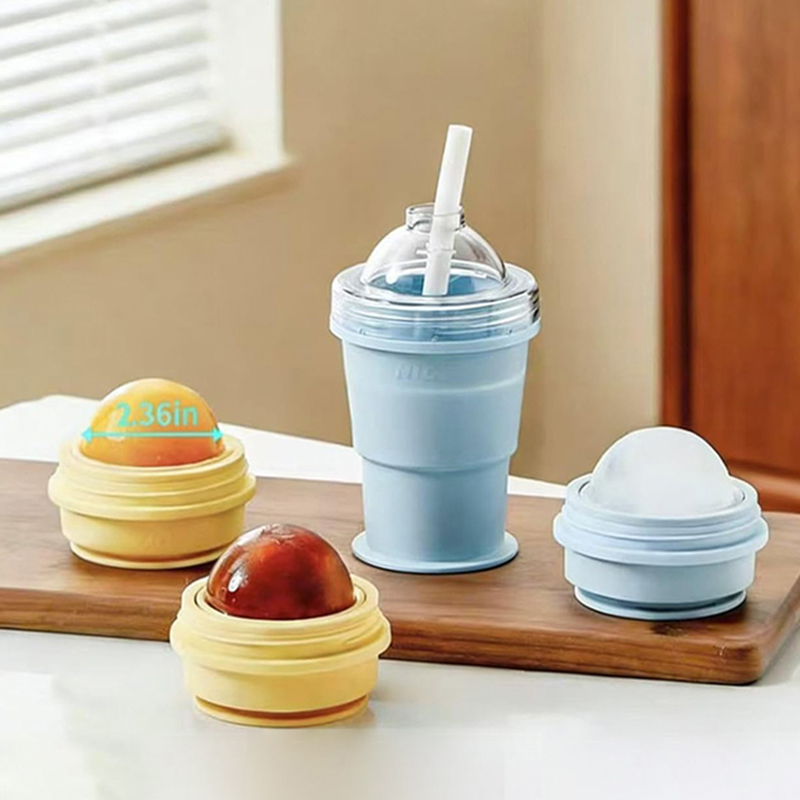 2026年新型ポータブル折りたたみ式アイスボールカップ、スト - Kitchen Gadgets Built In のレビューと価格